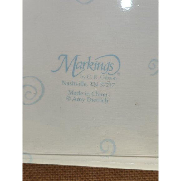 Baby Boy Scrapbook By Markings 12" x 12" Blue and White - Picture 4 of 7